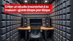 studio insonorise etape