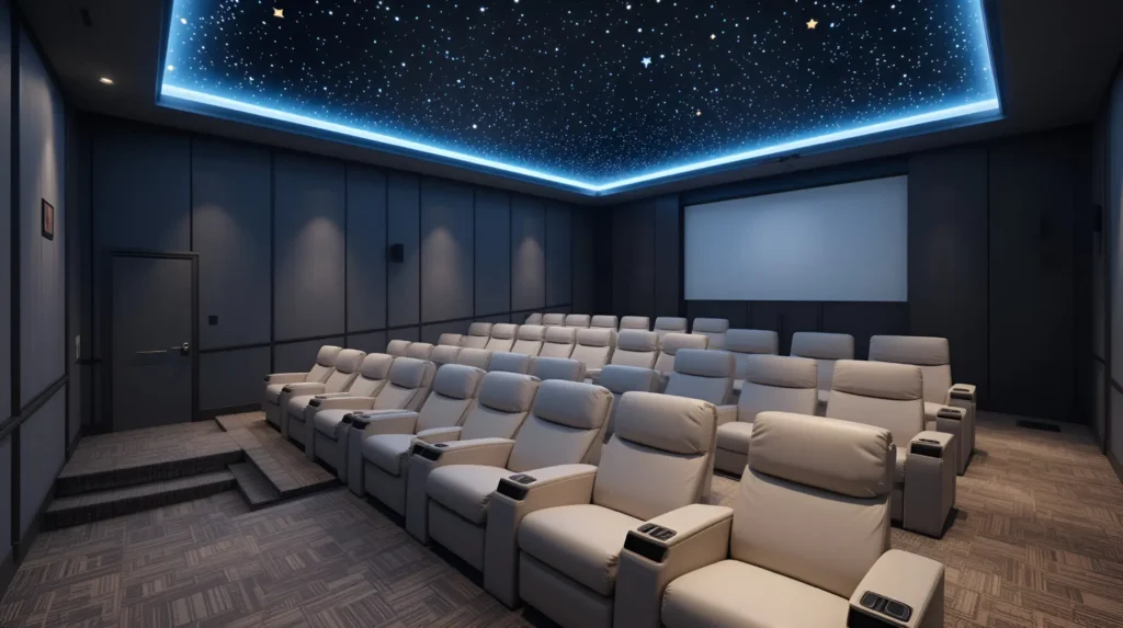 etude cas ameliorer niveau sonore cinema maison